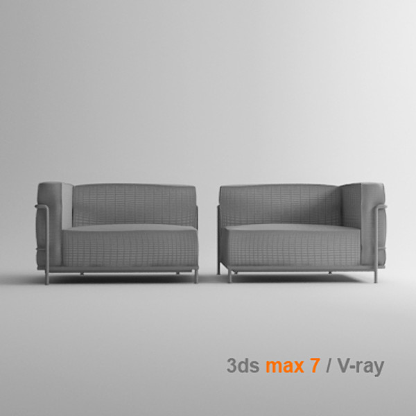 3d le corbusier model - lc3 Meridienne by lajhar